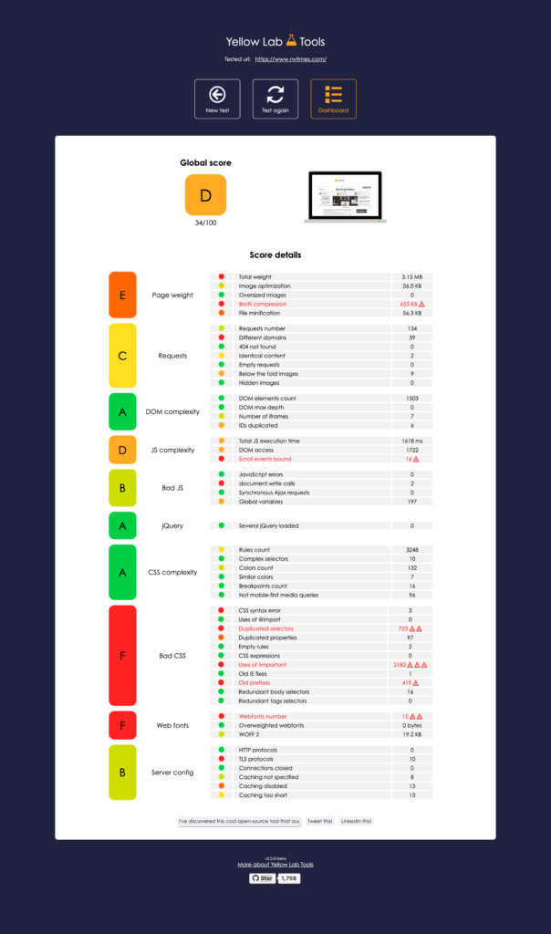 Yellow Lab Tools v2 screenshot